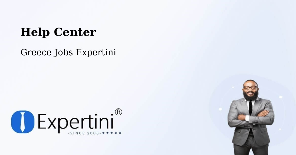 Help Center – Vartholomió - Greece Jobs Expertini