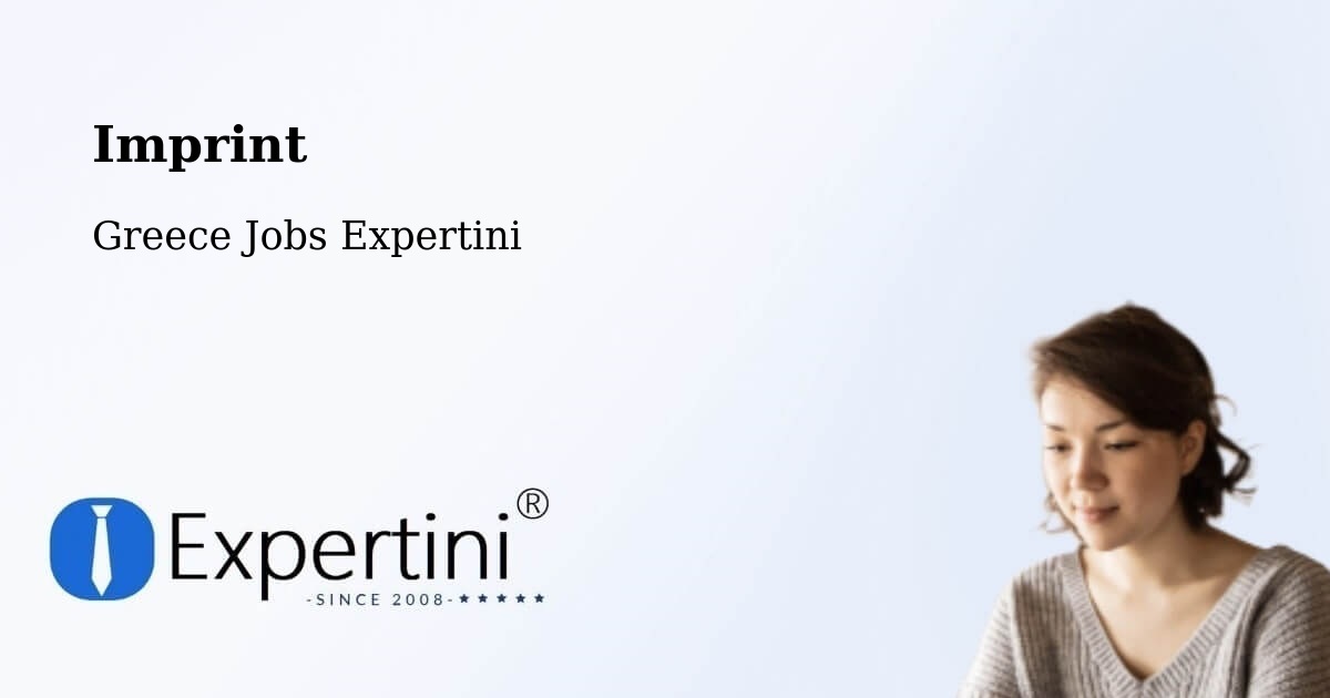 Imprint – Vartholomió - Greece Jobs Expertini