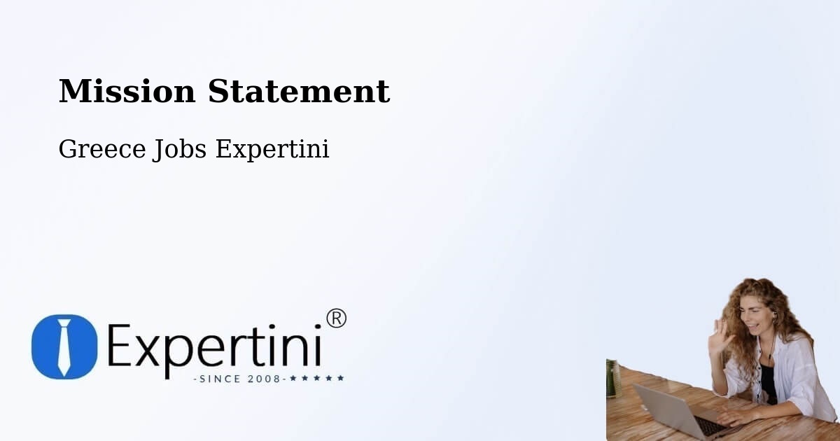 Corporate Mission – Vartholomió - Greece Jobs Expertini